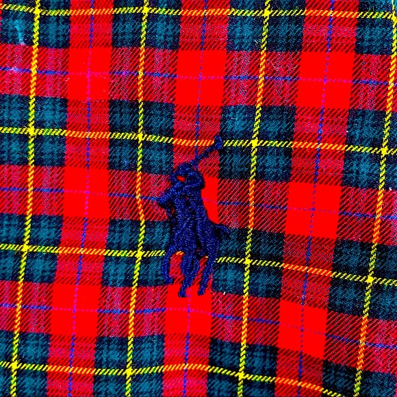 Polo Vibrant Red Button Down - Picture 1 of 5